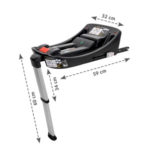 Isofix baza za otroški avtosedež lupinica Aria Luxe