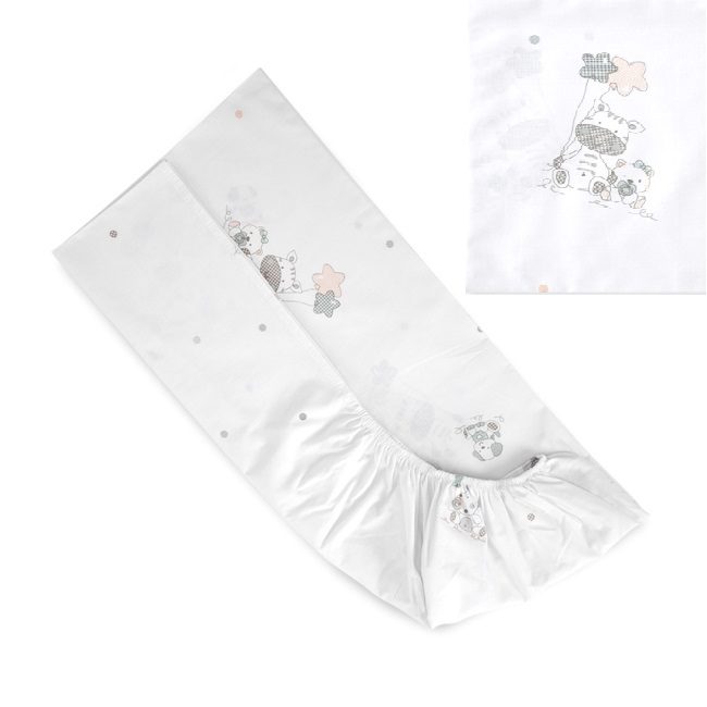 otroška jogi rjuha 120x60 žirafica