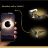 Uporabna za telefon očala za opazovanje Sonca